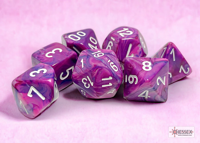 Festive Poly Violet/White (7)