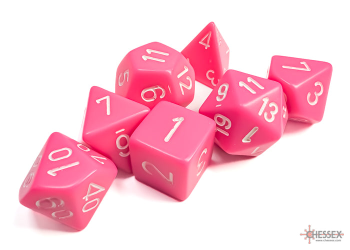 Opaque: Poly Pink/ White (7)