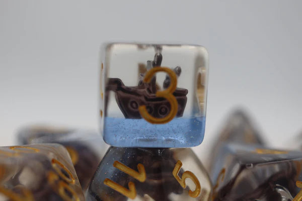 Foam Brain Games: Boat RPG Dice Set