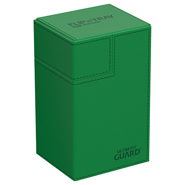 Deck Case: Twin Flip´n´Tray 80+ Standard Size Monocolor- Green