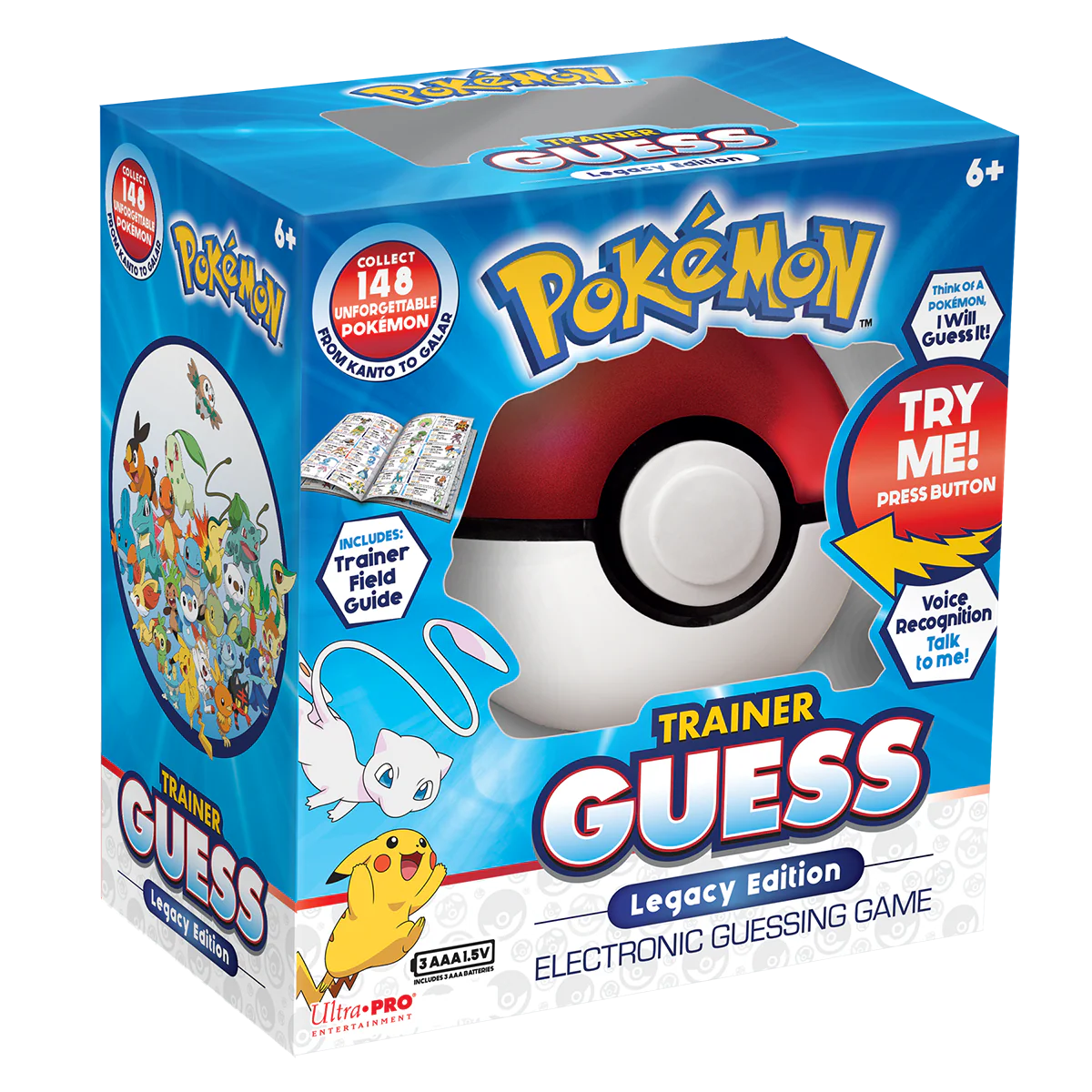Pokémon Trainer Guess Legacy: An Electronic Game for Ages 6 and up