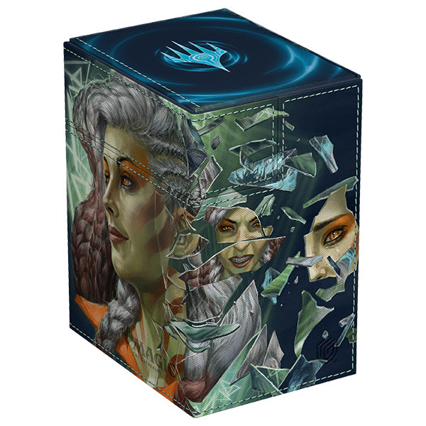 MTG: Reality Fracture - 133+ Flip'n'tray Deck Box: Blue / Green Uncommon