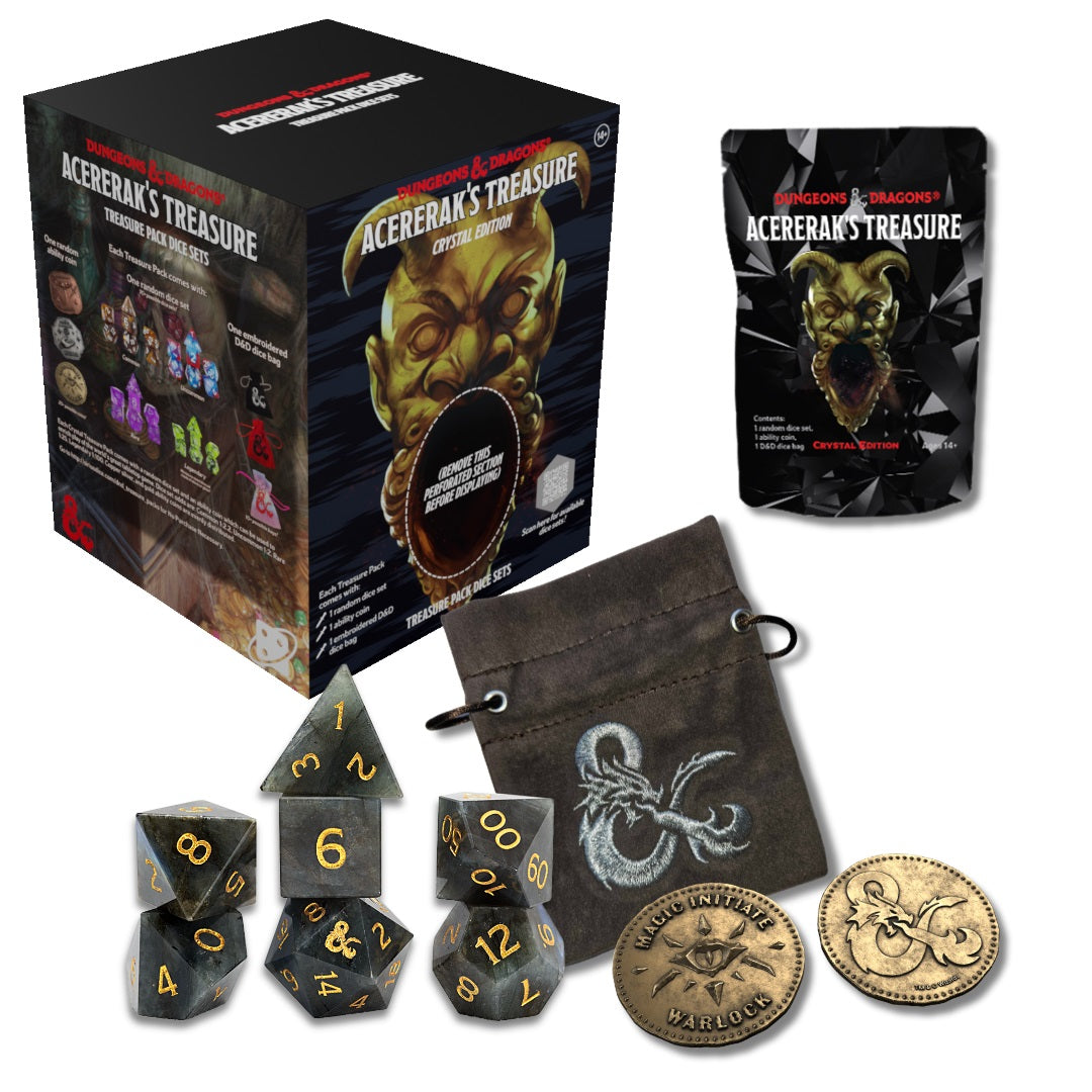 Dungeons & Dragons: Acererak`s Treasure Blind Booster Pack - Crystal Edition