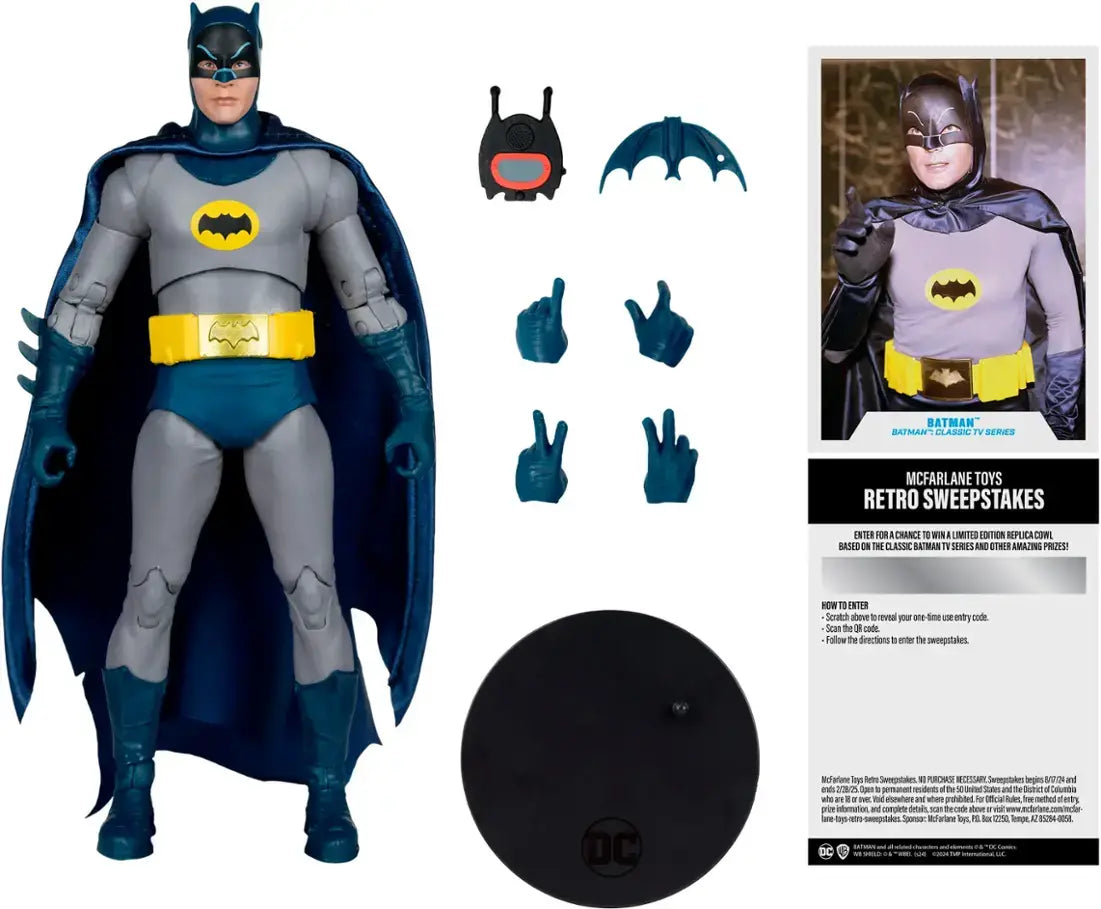 DC Multiverse 7" - Batman (Batman: Classic TV Series) Action Figure