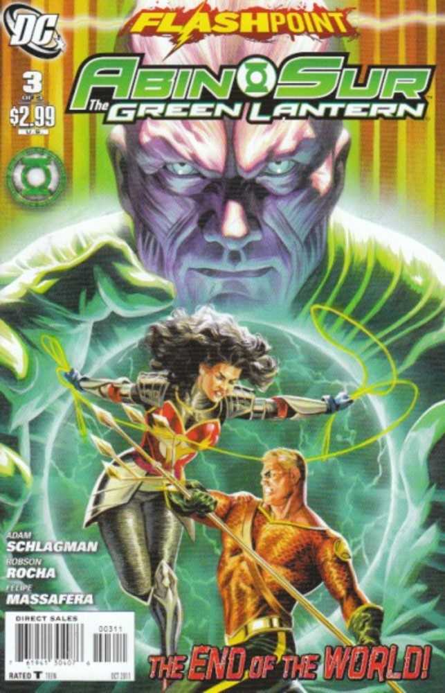 Flashpoint Abin Sur The Green Lantern #3 (Of 3)