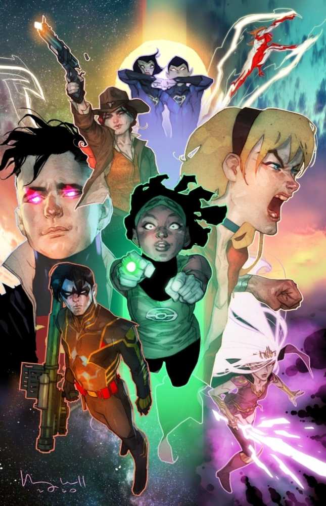 Young Justice #15 Ben Caldwell Variant Edition