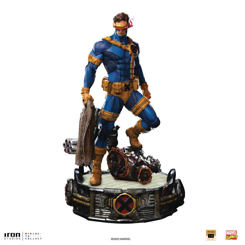Marvel Comics Cyclops Unleashed Deluxe Art Scale 1/10 Statue (N