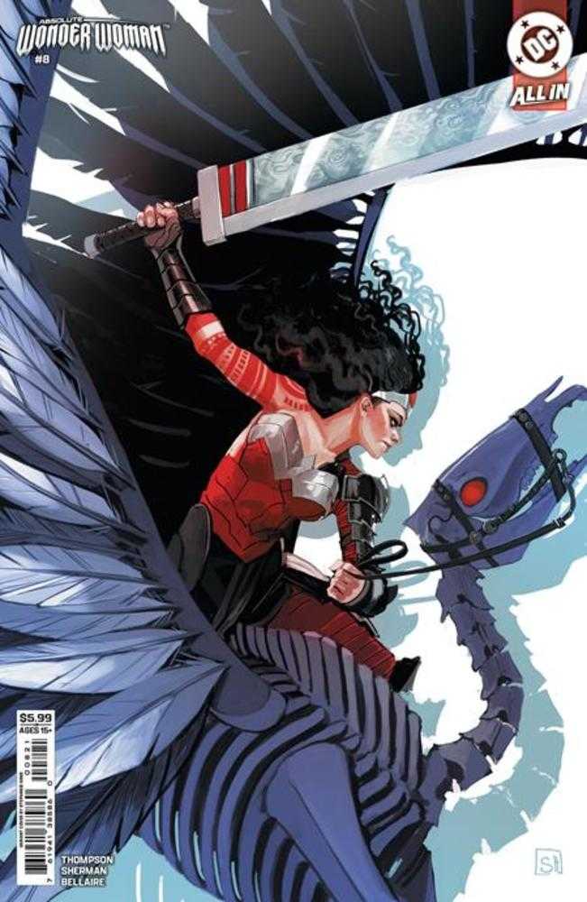 Absolute Wonder Woman #8 Cover B Stephanie Hans Card Stock Variant