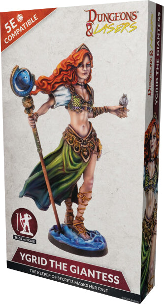 Dungeons & Lasers: Miniatures - Ygrid, The Giantess