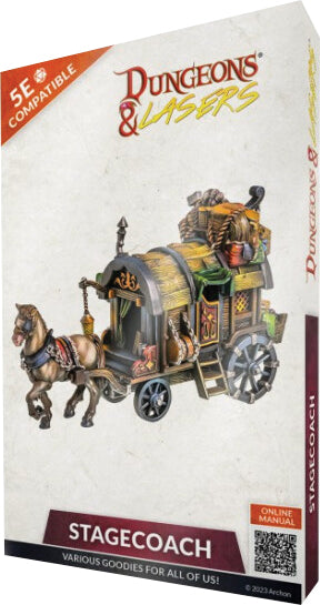 Dungeons & Lasers: Miniatures - Stagecoach