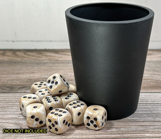 Flexible Dice Cup - Black