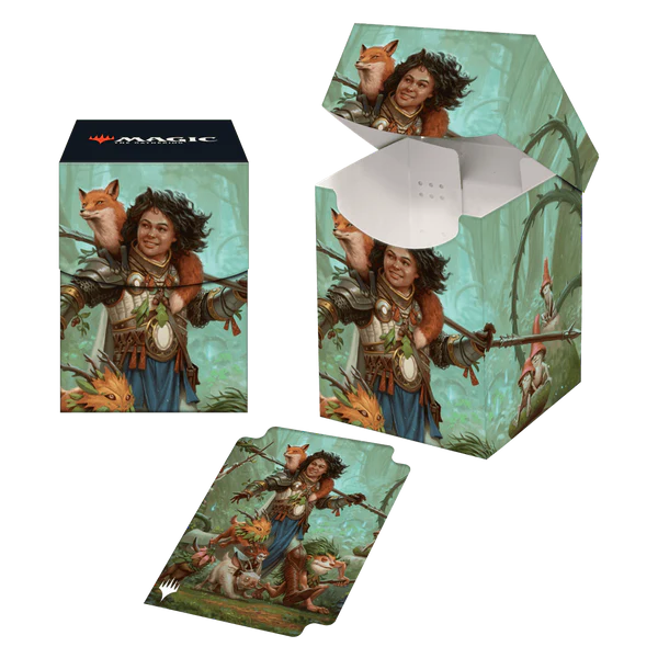 Wilds of Eldraine Ellivere of the Wild Court 100+ Deck Box for Magic: The Gathering