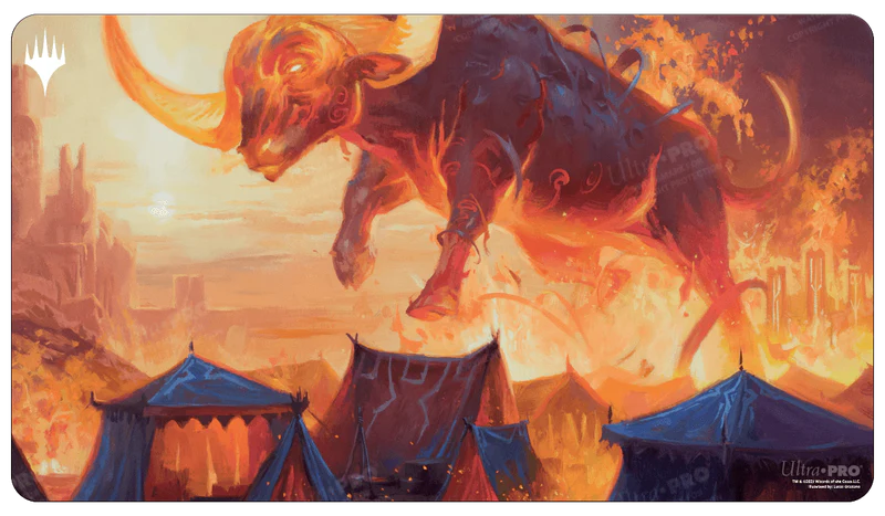 Magic the Gathering: Wilds of Eldraine Restless Bivouac Standard Gaming Playmat