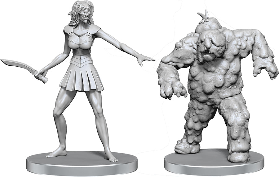 Pathfinder Battles Deep Cuts Unpainted Miniatures: W26 Mudwretch & Buso