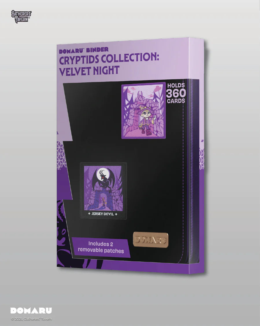 Velvet Night - DOMARU Deco Patch Binder Cryptids Collection (9 Pocket)
