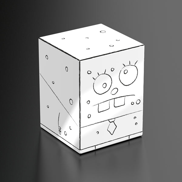 Squaroes: Boulder 100+ SpongeBob SquarePants- Wave II- DoodleBob (Chase)