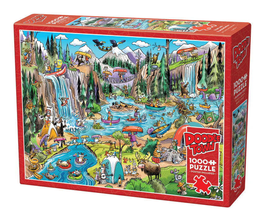 DoodleTown: Portage Pandemonium | 1000 Piece Puzzle