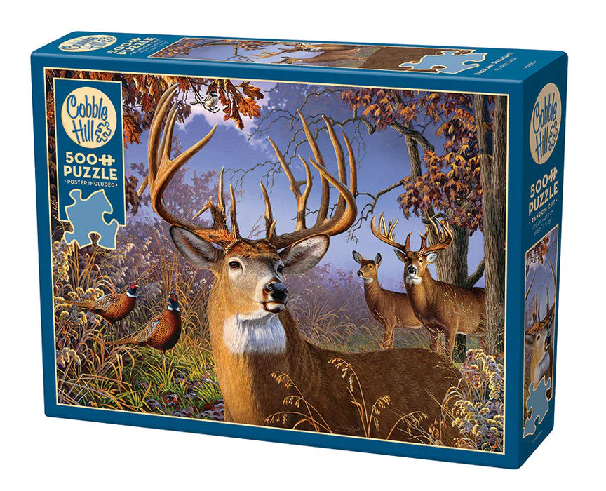 Deer and Pheasant | 500 Piece Puzzle