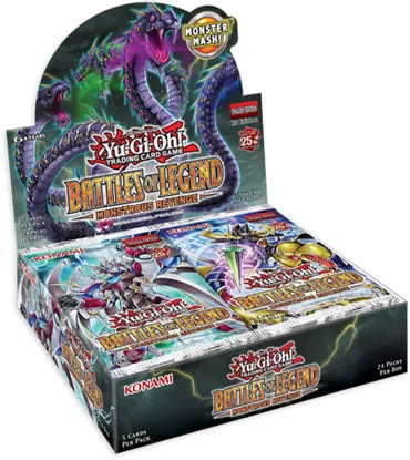 Yu-Gi-Oh TCG: Battles of Legend: Monstrous Revenge - Booster Box (24)