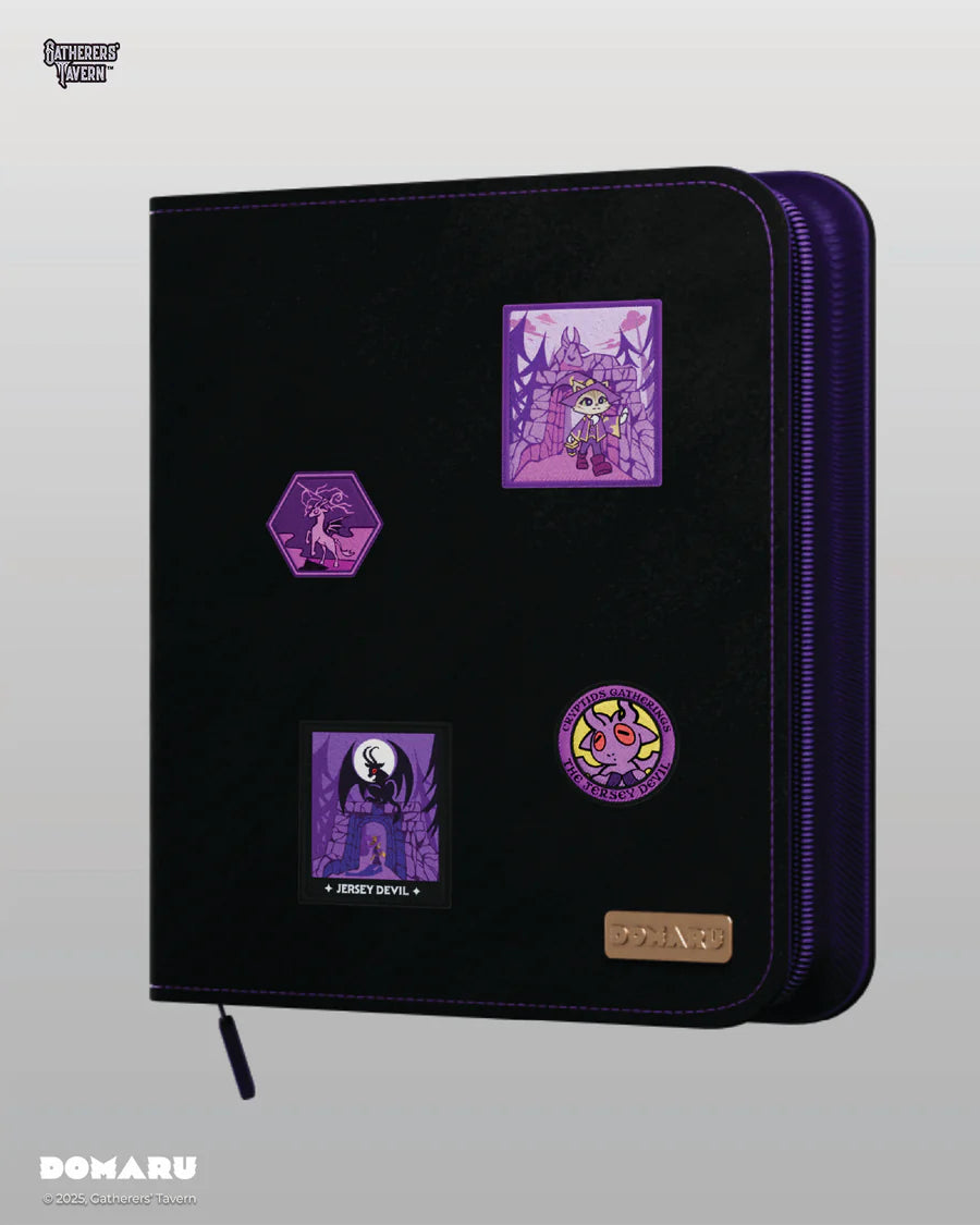 Velvet Night - DOMARU Deco Patch Binder Cryptids Collection (12 Pocket)
