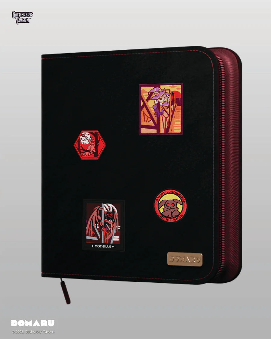 Crimson Glow - DOMARU Deco Patch Binder Cryptids Collection (12 Pocket)