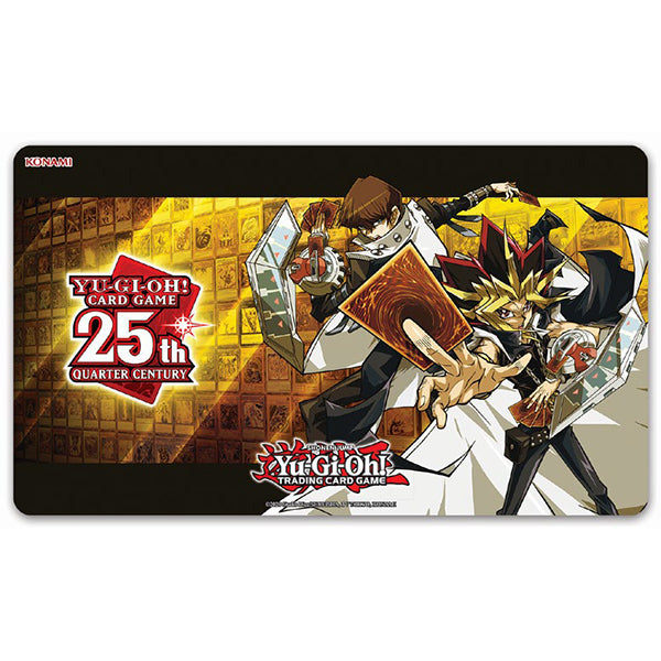 Playmat: Yu-Gi-Oh- Yugi & Kaiba Quarter Century Game Mat