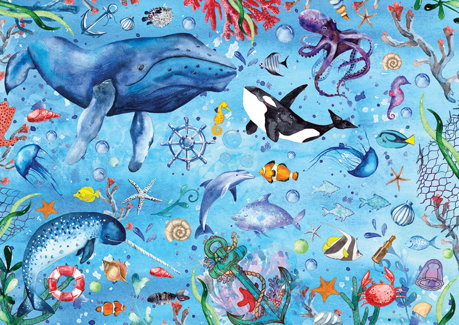 Deep Blue Sea| 1000pc