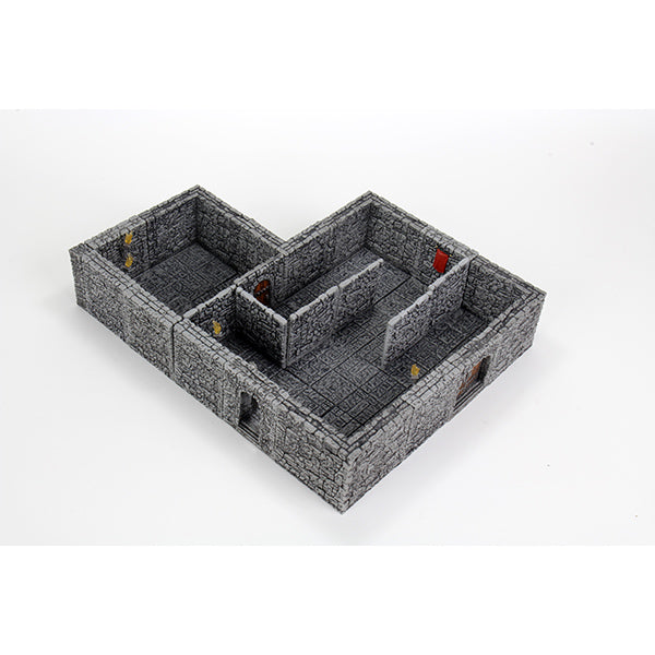 WarLock Tiles: Dungeon Tiles II- Full Height Stone Walls