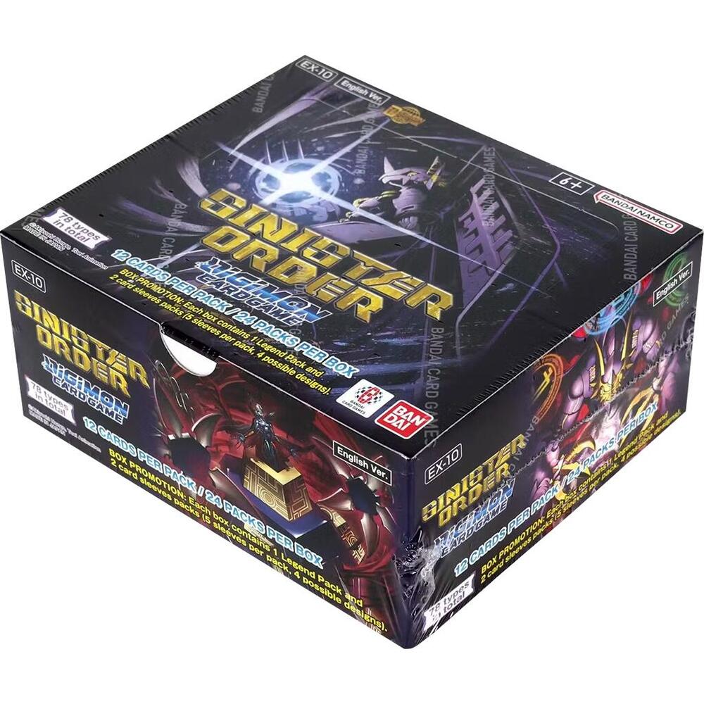 Digimon TCG: Sinister Order Booster Display (24 packs) (EX-10)