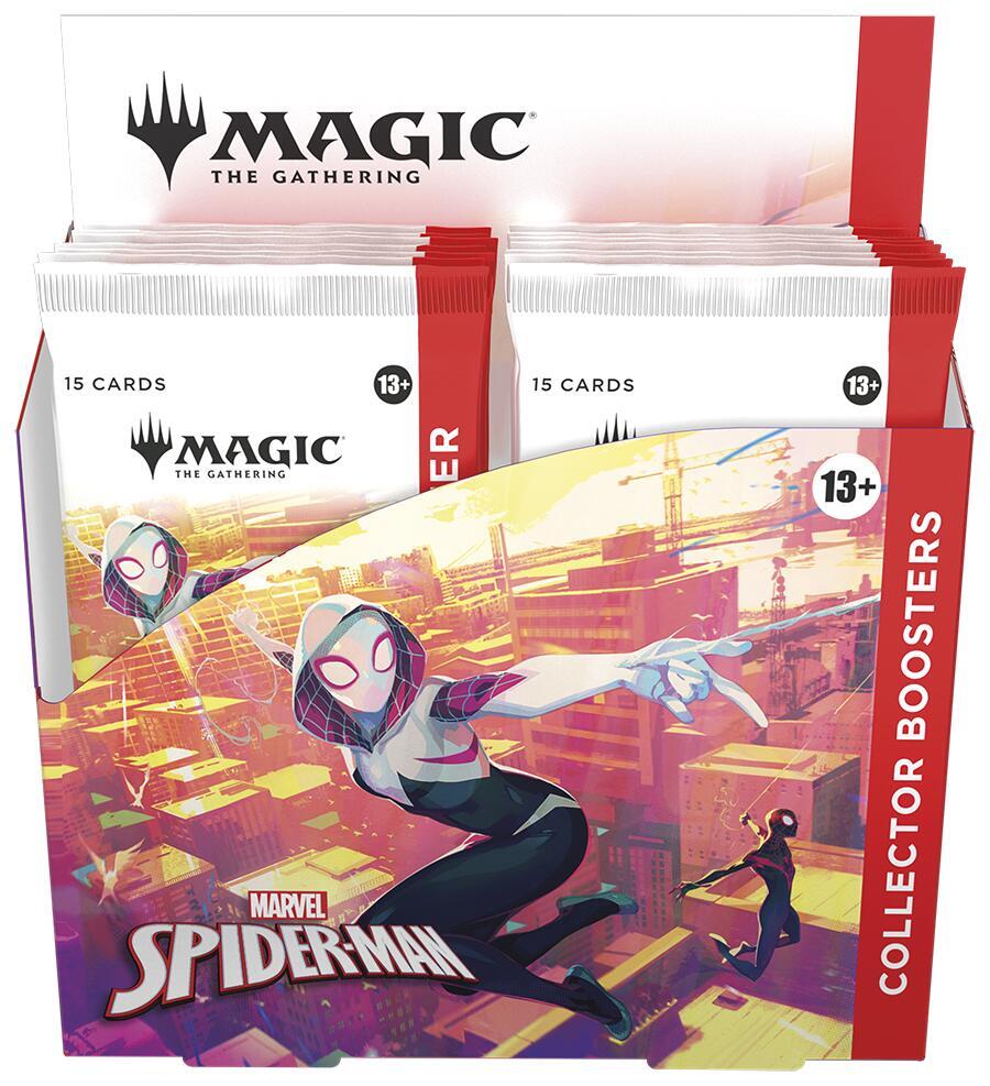 MTG: Universes Beyond- Marvel's Spider-Man - Collector Booster Display (12 Packs) (Local Pick-Up)