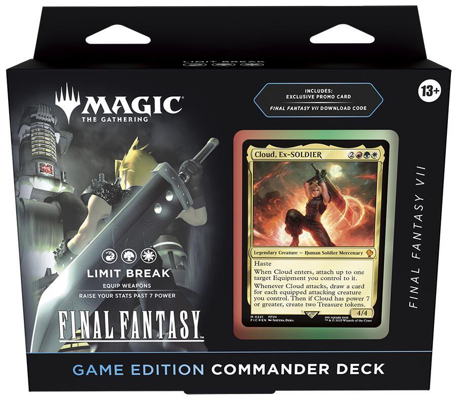 FINAL FANTASY VII Limit Break (Game Edition) - Commander: MTG FINAL FANTASY