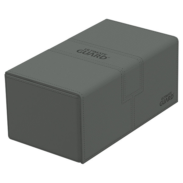 Deck Case: Twin Flip´n´Tray 200+ Standard Size Monocolor- Grey