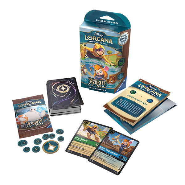 Disney Lorcana: Azurite Sea Starter Deck (1)