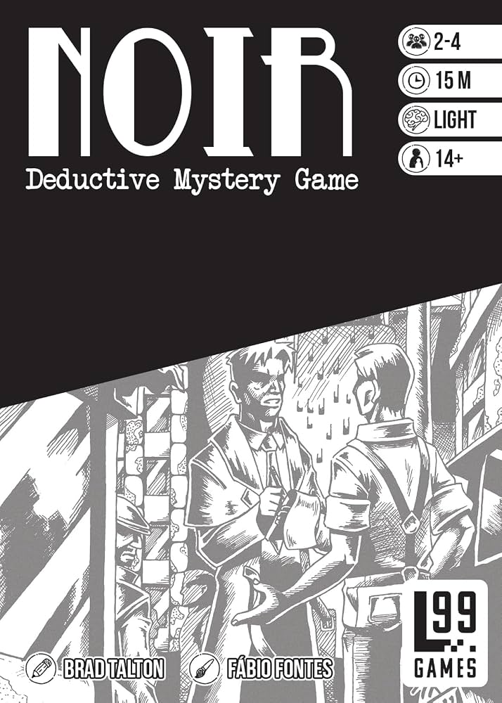Noir Deductive Mystery Game