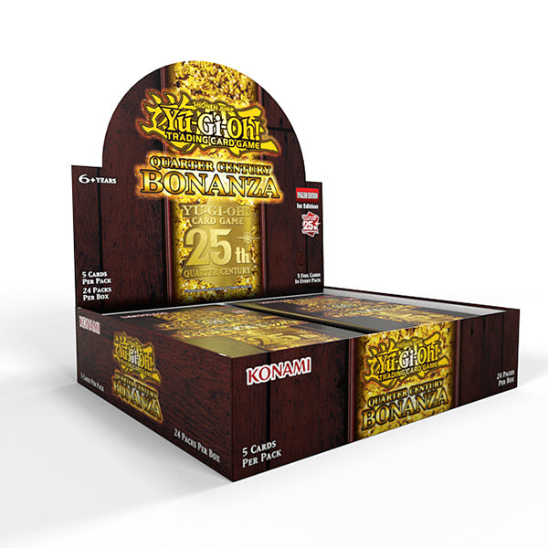 Yu-Gi-Oh: Quarter Century Bonanza Booster Box  Four Horsemen Comics and  Gaming of Robinson Township