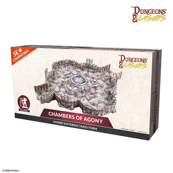 Dungeons & Lasers: Chambers of Agony- Unpainted