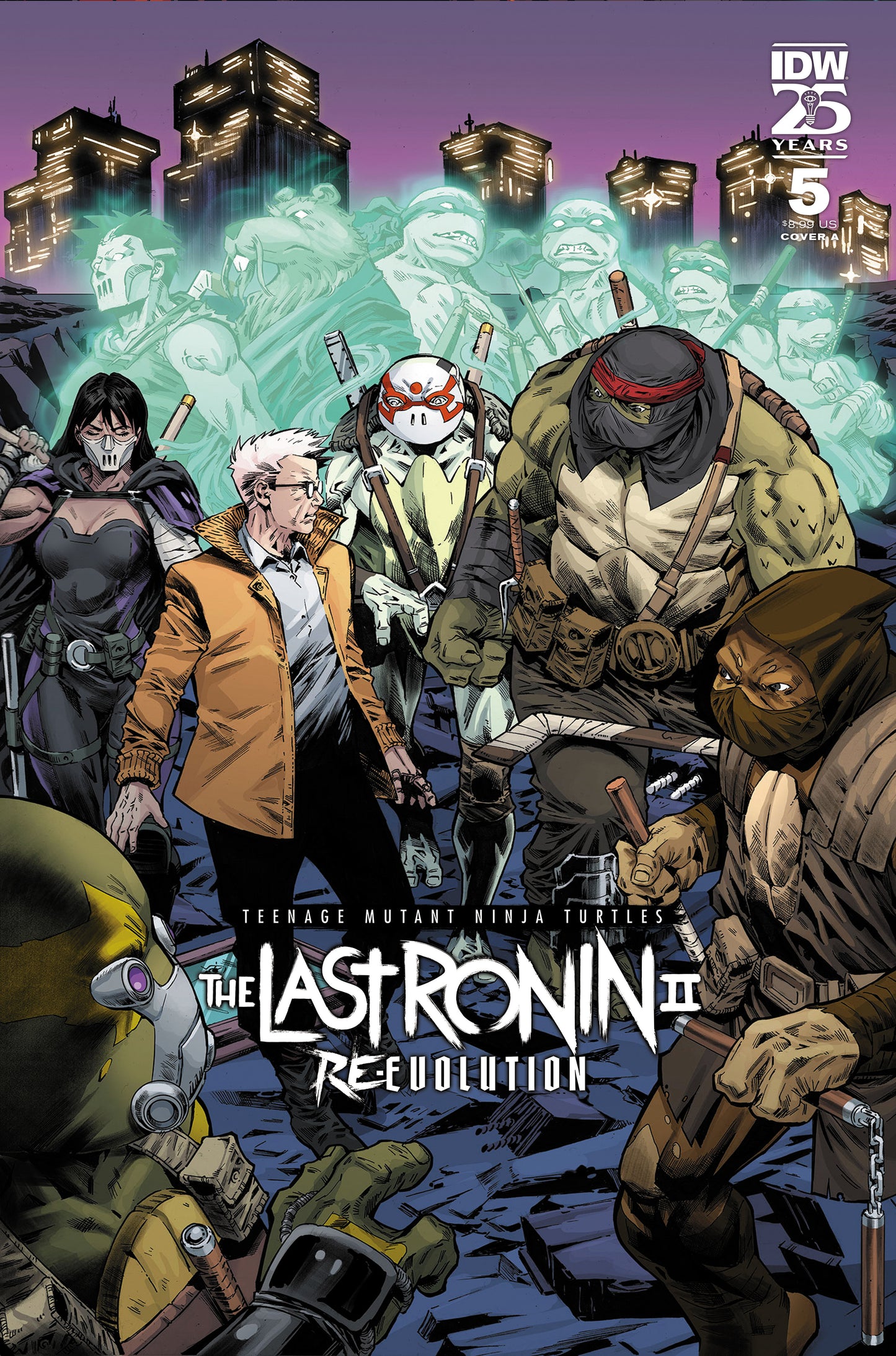 Teenage Mutant Ninja Turtles The Last Ronin II Re Evolution #5 Cover A Escorzas (Mature)