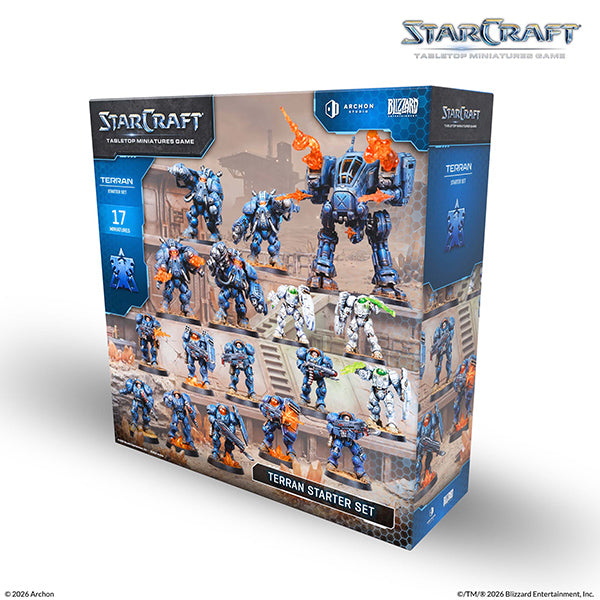 Starcraft: Tabletop Miniatures Game- Terran Starter Set