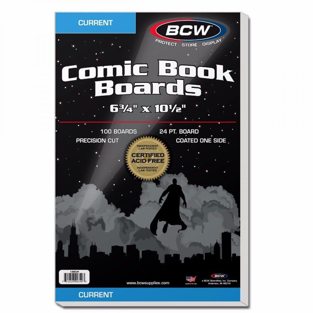 BCW Comic Book Boards: Current (100)