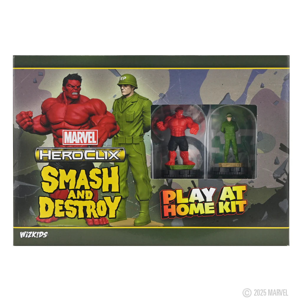 Marvel Heroclix Smash and Destroy Play At Home Kit