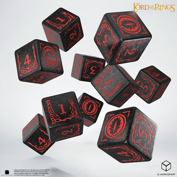 10d6 The Lord of the Rings: Mordor Dice Set