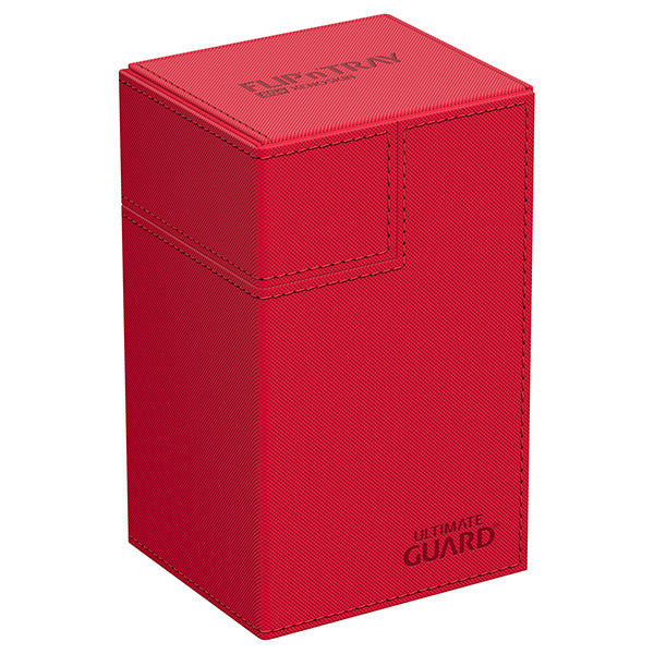 Deck Case: Twin Flip´n´Tray 80+ Standard Size Monocolor- Red