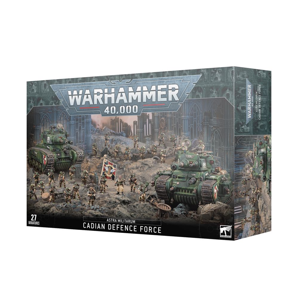 Warhammer 40,000: Astra Militarum - Cadian Defence Force – Four