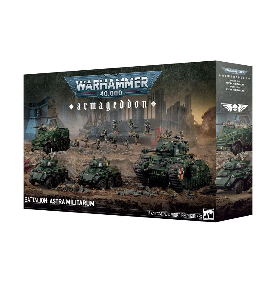 Warhammer 40k: Armageddon- Battalion: Astra Militarum