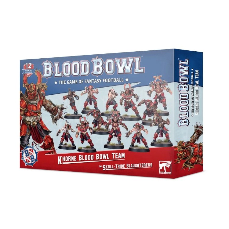 Blood Bowl: Khorne Team - The Skull-tribe Slaughterers
