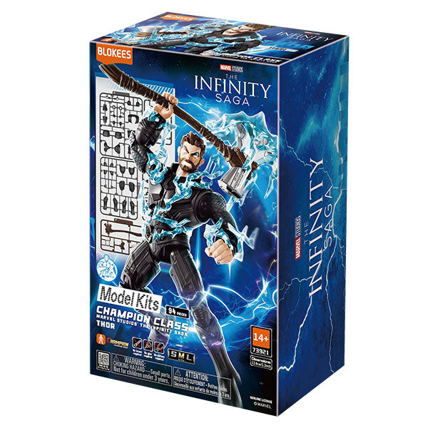Marvel Blokees: 5.3-inch Champion Class Model Kit- CC02 Infinity SAGA Thor