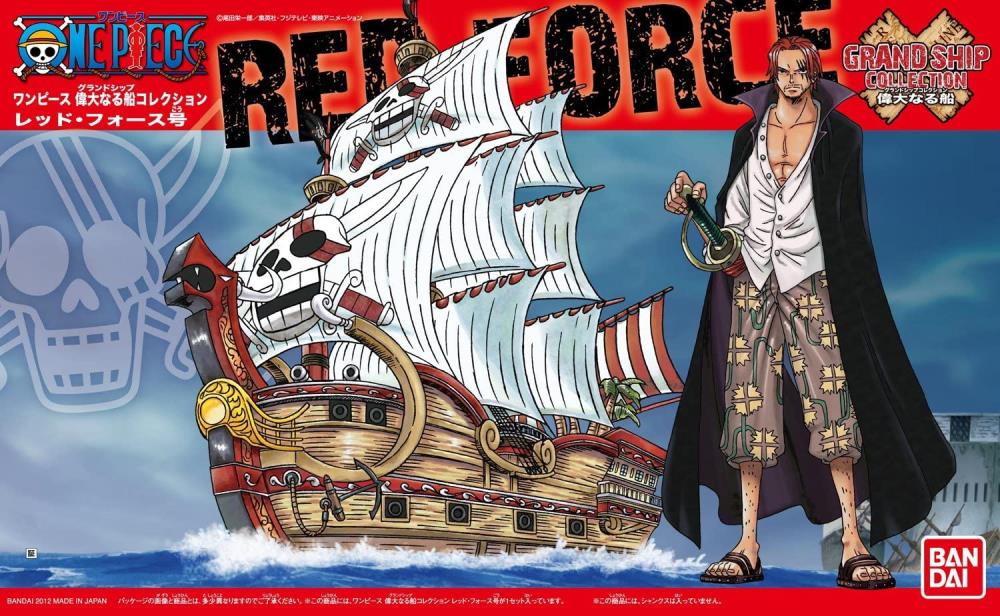 One Piece Grand Ship Collection #04 Red Force One Piece Model Kit