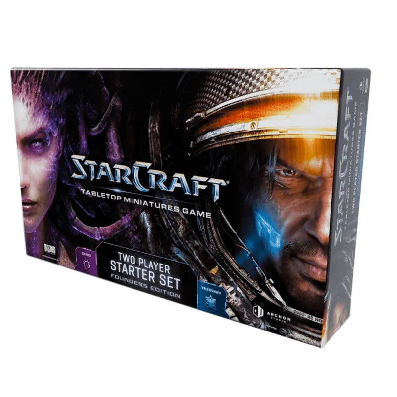 Starcraft: Tabletop Miniatures Game- Two Player Starter Set: Founders Edition