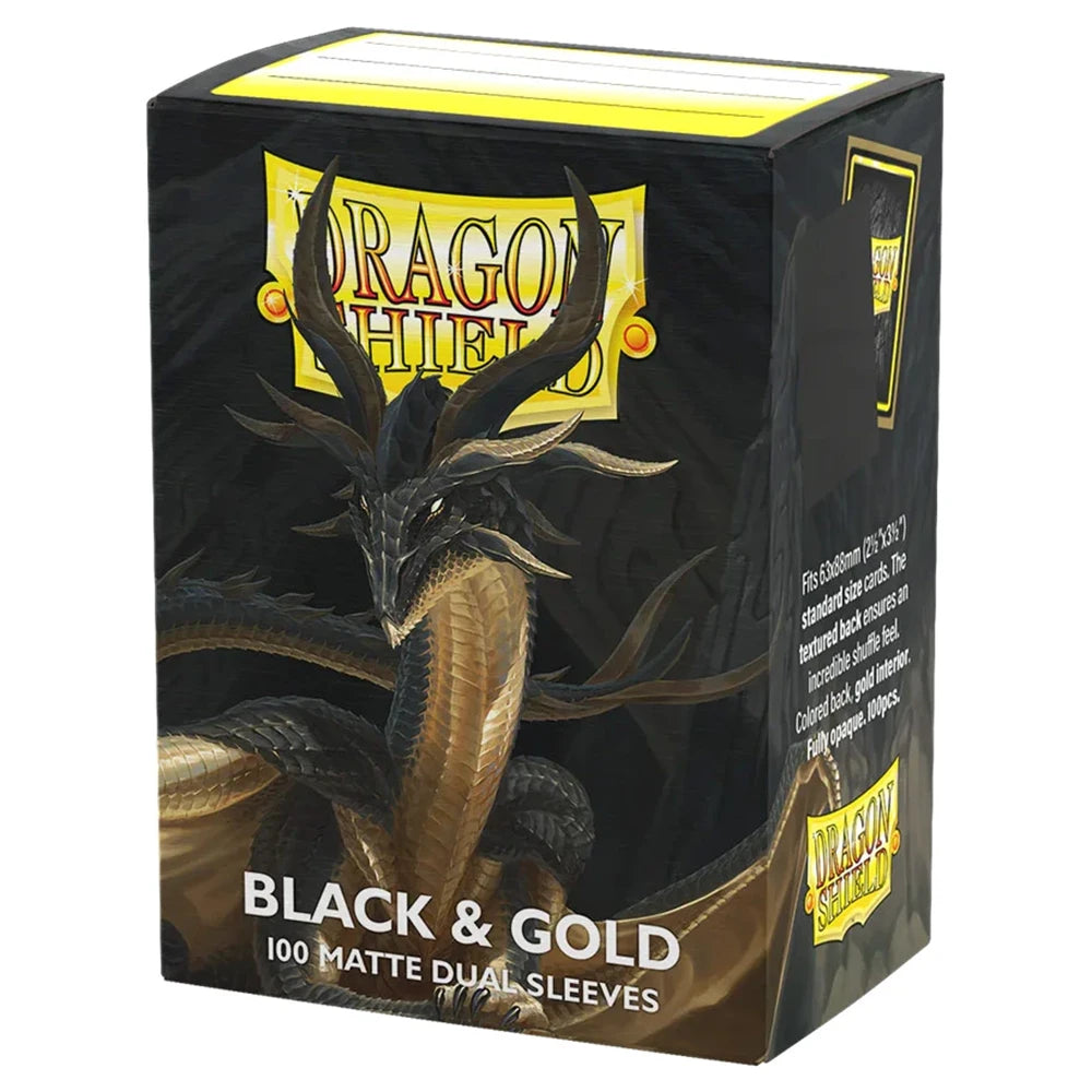 Dragon Shields: Black & Gold (100)