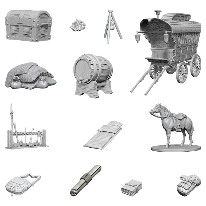 D&D Nolzur's Marvelous Miniatures: Adventurer's Campsite